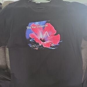 Supreme Black T-Shirt with Signature Label